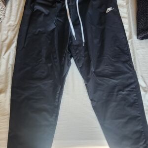 Nike Vintage Black Pants with Elastic Waistband